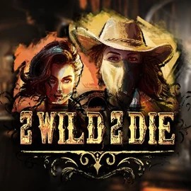 2 Wild 2 Die logo by Hacksaw Gaming Hollywin Casino