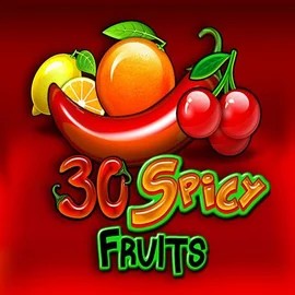 30 Spicy Fruits logo by Amusnet Interactive at Hollywin Casino