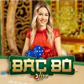 Bac Bo slot logo by Evolution at Hollywin Casino