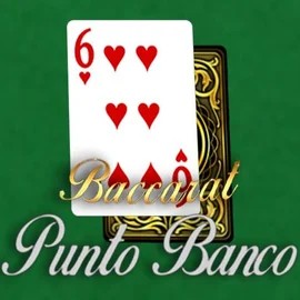 Baccarat - Punto Banco slot logo by Red Tiger Gaming at Hollywin Casino