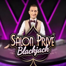 Blackjack Salon Privé logo by Ezugi Hollywin Casino