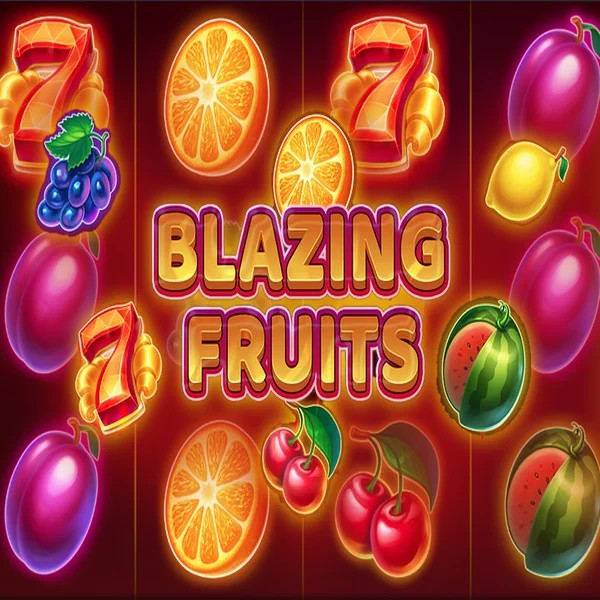 Blazing Fruits slot visual from Inbet Games available on holly-win.eu