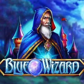 Slots logo of Blue Wizard from Quickspin at Hollywin Casino