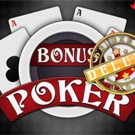 Bonus Poker Deluxe - 3 Hands slot icon by RTG (Reel Time Gaming), available at Hollywin Casino