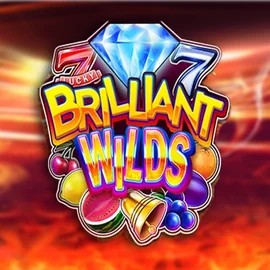 Slots logo of Brilliant Wilds from iSoftBet at Hollywin Casino