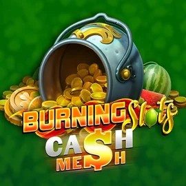 Burning Slots Cash Mesh logo by BF Games Hollywin Casino