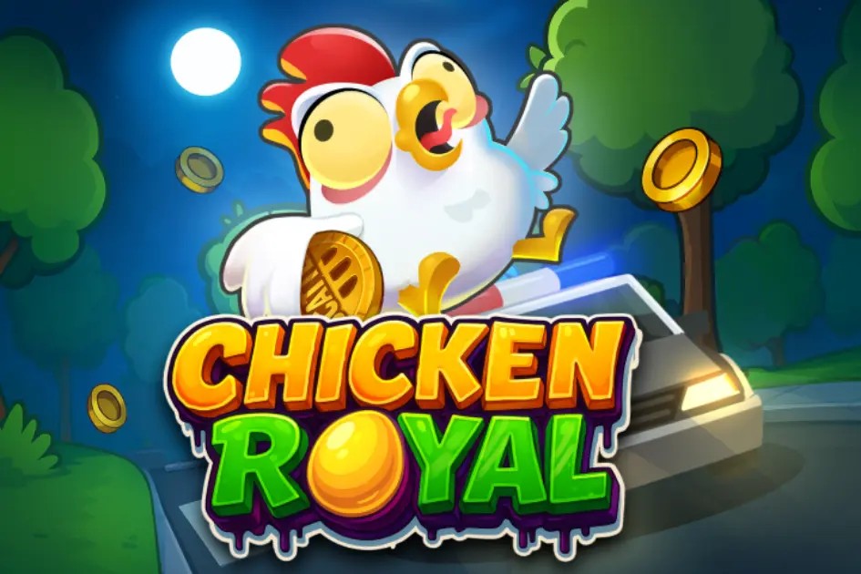 Chicken Royal game by InOut – logo hosted on Hollywin Casino