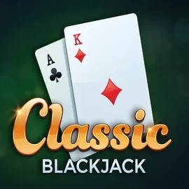 Classic Blackjack slot icon by Red Tiger Gaming, available at Hollywin Casino