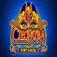 Official Slots logo: Fort Knox Cleopatra by IGT at Hollywin Casino