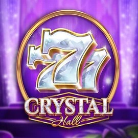Slots logo of Crystal Hall from Play'n GO at Hollywin Casino