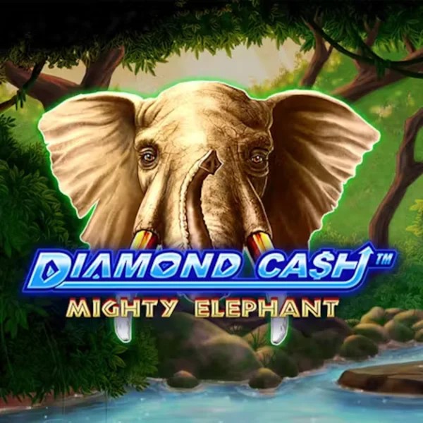 Diamond Cash Mighty Elephant slot visual from Greentube available on holly-win.eu
