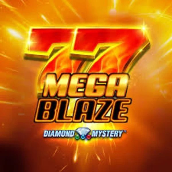 Diamond Mystery Mega Blaze logo by Greentube Hollywin Casino