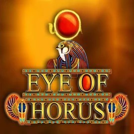 Slots logo of Eye of Horus from RTG (Reel Time Gaming) at Hollywin Casino