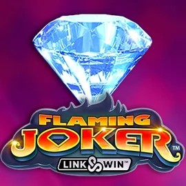 Flaming Joker Link and Win online game logo by Barstruck on holly-win.eu