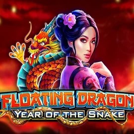 Floating Dragon Year of the Snake game by Pragmatic Play – logo hosted on Hollywin Casino