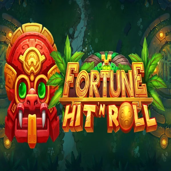 Fortune Hit'n Roll slot logo by Pragmatic Play at Hollywin Casino