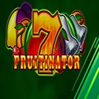 Fruitinator Jackpot King logo – Slots by Blueprint Gaming at Hollywin Casino