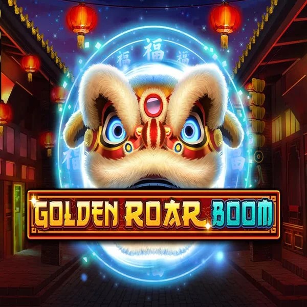 Golden Roar BOOM slot visual from Greentube available on holly-win.eu