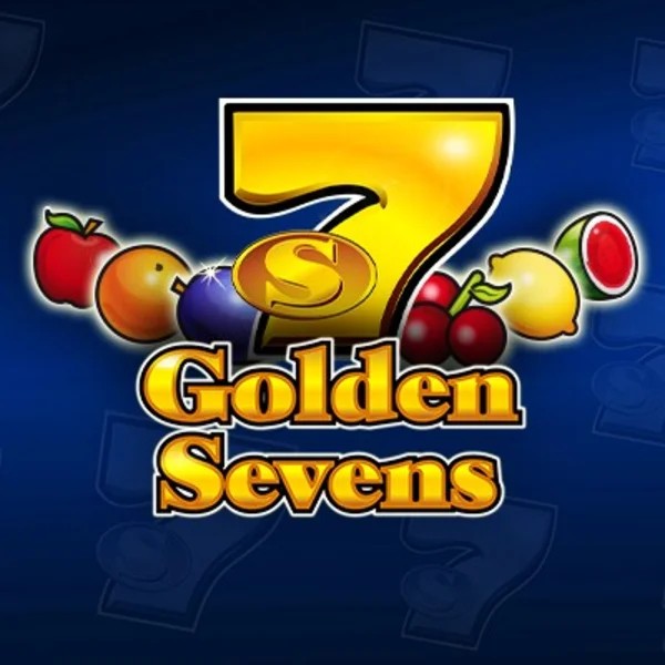 Golden Sevens slot logo by Greentube at Hollywin Casino