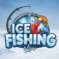 Ice Fishing Live logo by Evolution Hollywin Casino