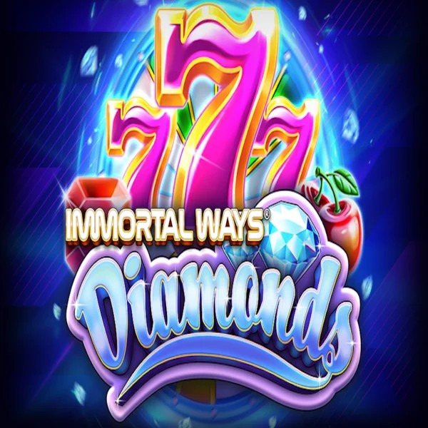 Immortal Ways Diamonds logo by RubyPlay at Hollywin Casino