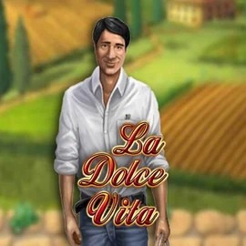 Try La Dolce Vita slot by Gamomat on holly-win.eu – logo image