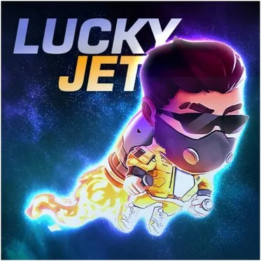 Lucky Jet slot visual from 1win Games available on holly-win.eu