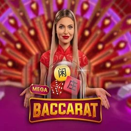 Mega Baccarat by Pragmatic Play, showcased at holly-win.eu – game logo
