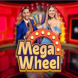 Mega Wheel logo by Pragmatic Play at Hollywin Casino