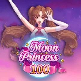 Moon Princess 100 logo by Play'n GO at Hollywin Casino