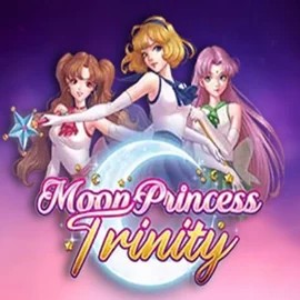 Official Slots logo: Moon Princess Trinity by Play'n GO at Hollywin Casino