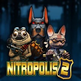 Nitropolis 2 online game logo by ELK Studios on holly-win.eu