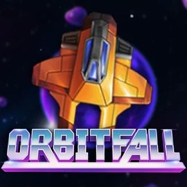 Official Slots logo: Orbitfall by ELK Studios at Hollywin Casino