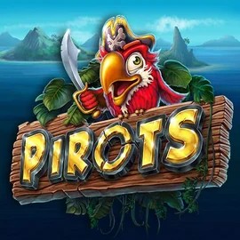 Pirots casino game by ELK Studios – featured logo at Hollywin Casino