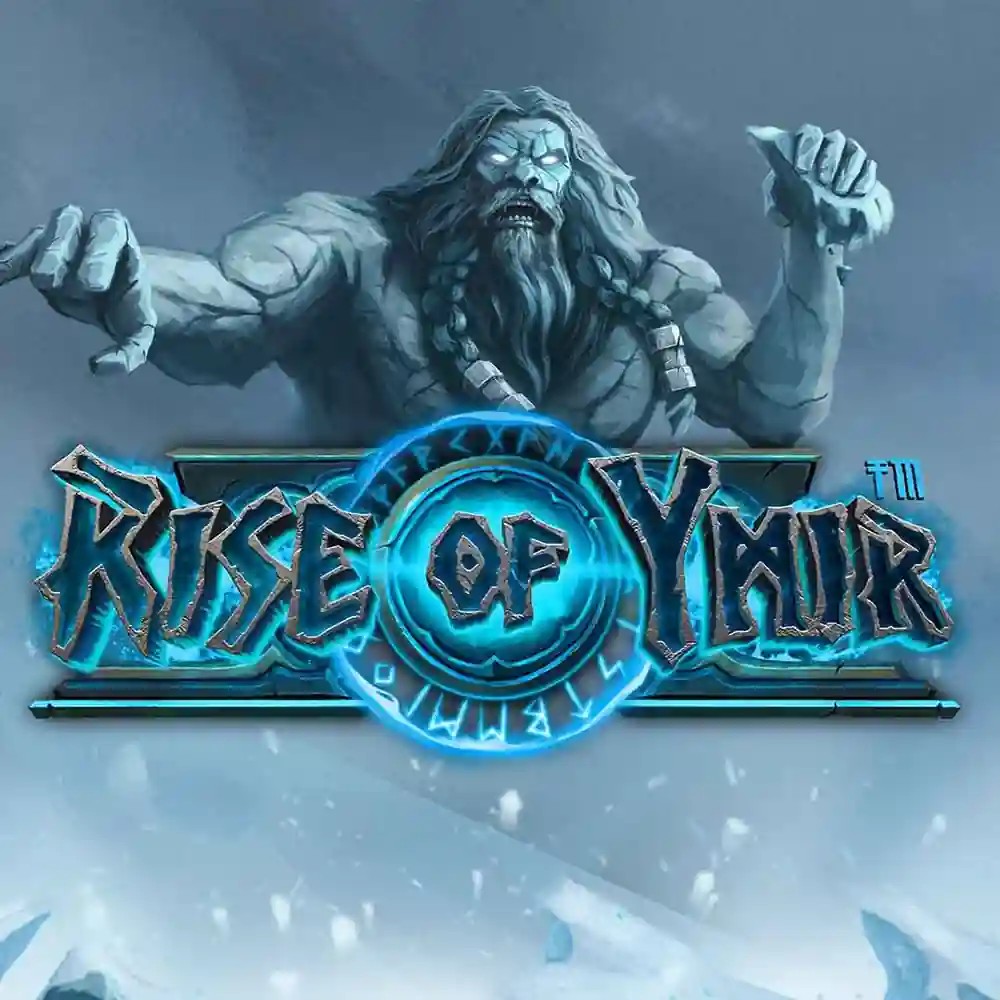 Rise of Ymir logo – Slots by Hacksaw Gaming at Hollywin Casino
