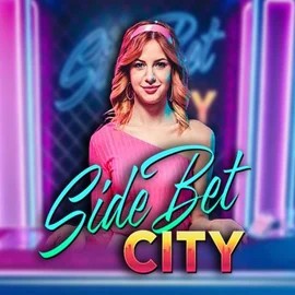 Side Bet City online game logo by Evolution on holly-win.eu