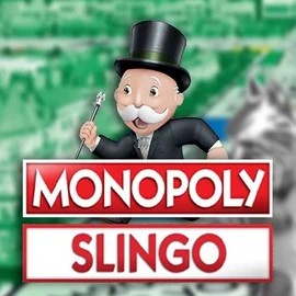 Official Casino Games logo: Slingo Monopoly by Gaming Realms at Hollywin Casino