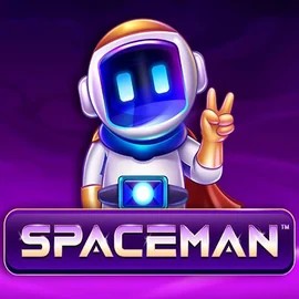 Spaceman game by Pragmatic Play – logo hosted on Hollywin Casino