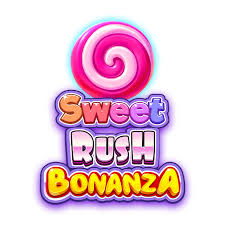 Sweet Rush Bonanza Slot slot logo by Pragmatic Play at Hollywin Casino