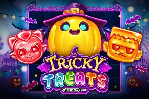 Tricky Treats slot visual from Push Gaming available on holly-win.eu